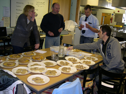 tasting-  Orkney flours